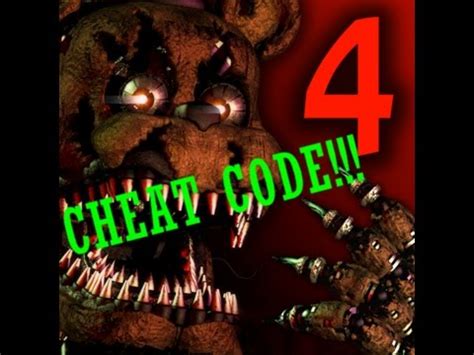 fnaf doom cheats|fnaf 4 cheats.